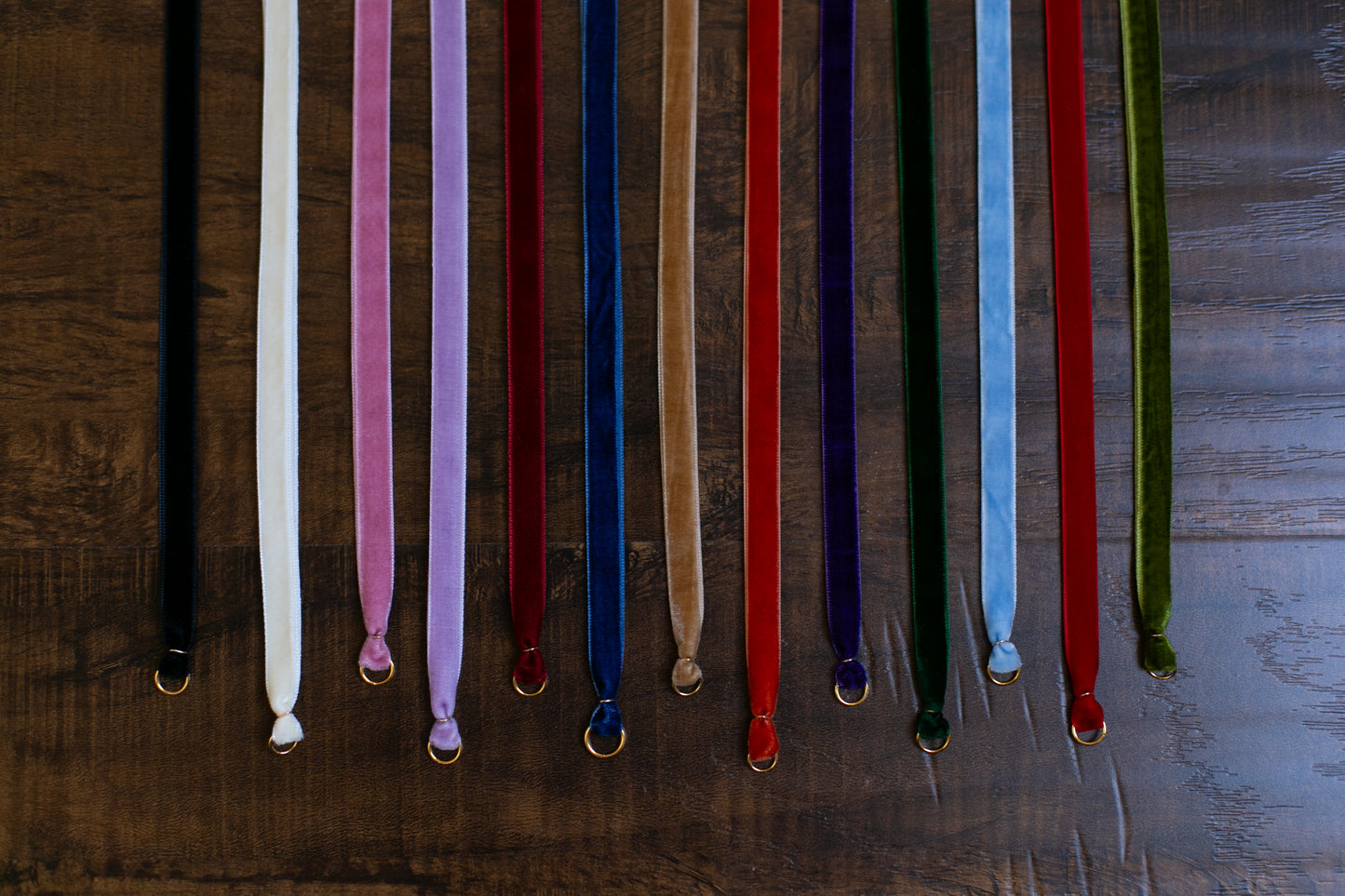Handmade Velvet Ribbon Bookmark – The Spring Collection