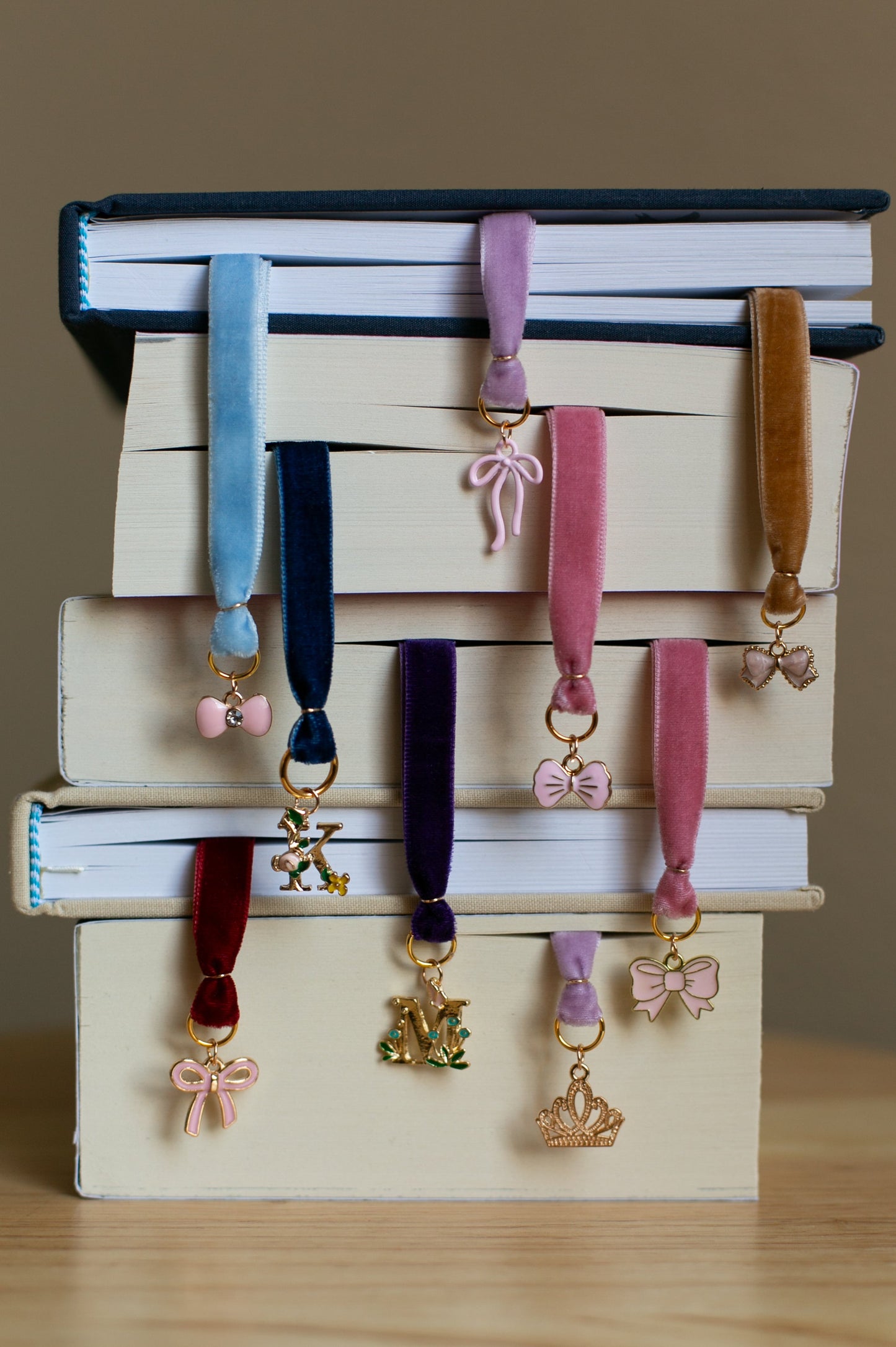 Handmade Velvet Ribbon Bookmark – Hero Collection