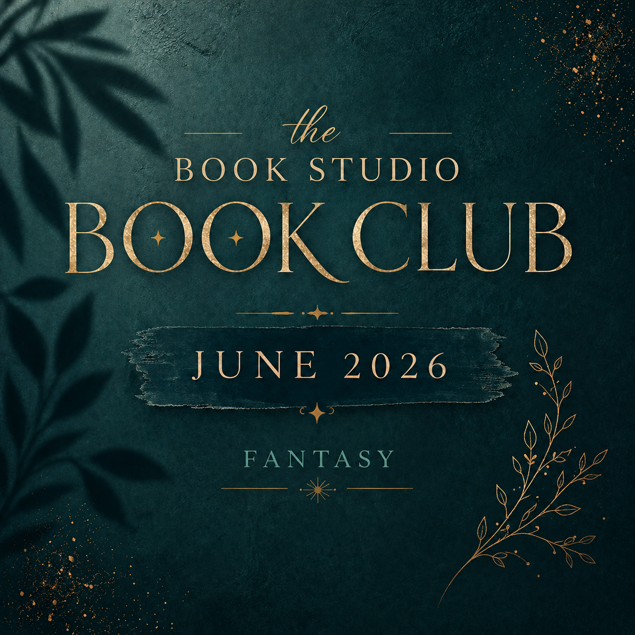 The Book Studio Book Club - Fantasy Edition (June 2026)