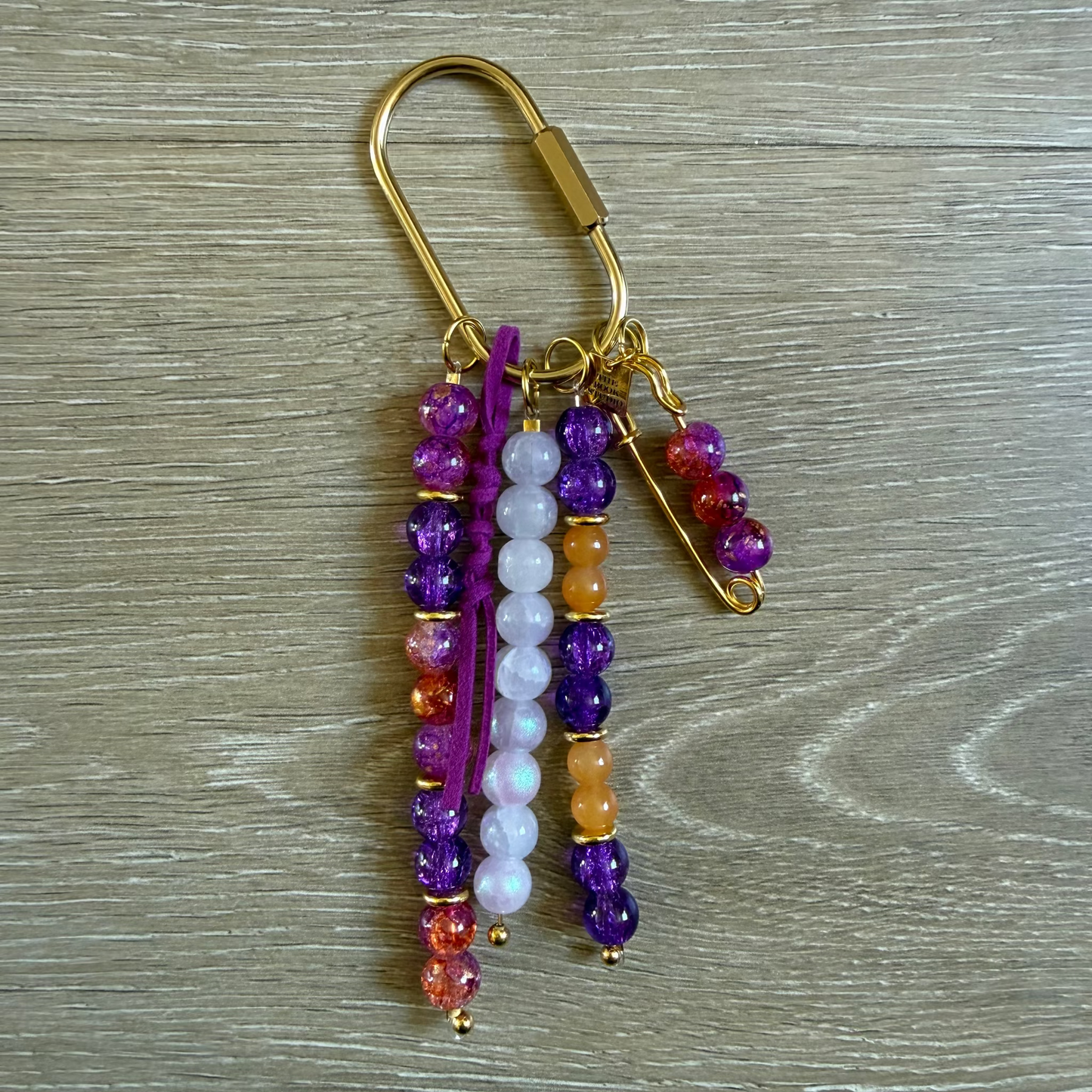 Carry Charm | Violet + Citrus