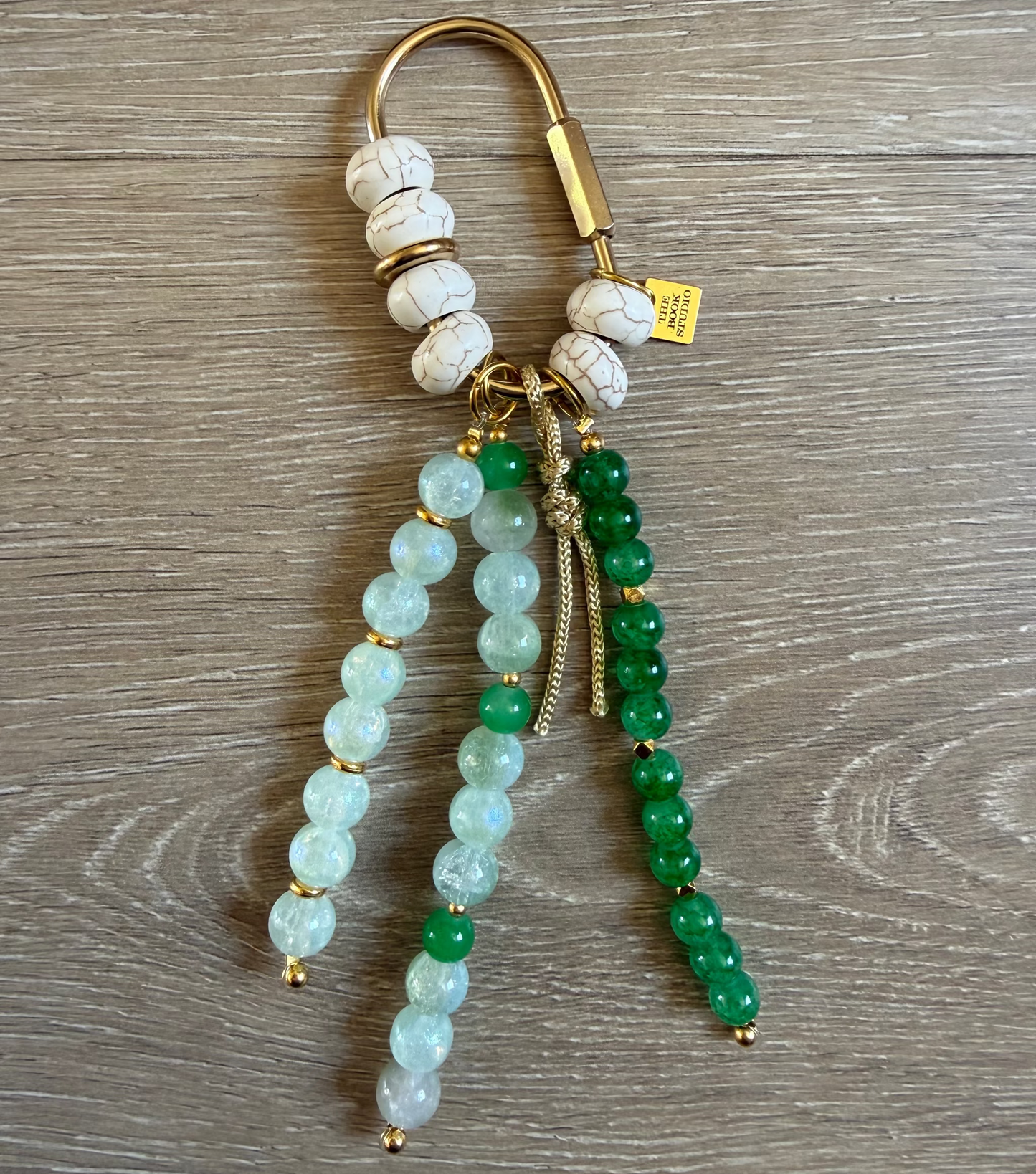 Carry Charm | Emerald + Ivory