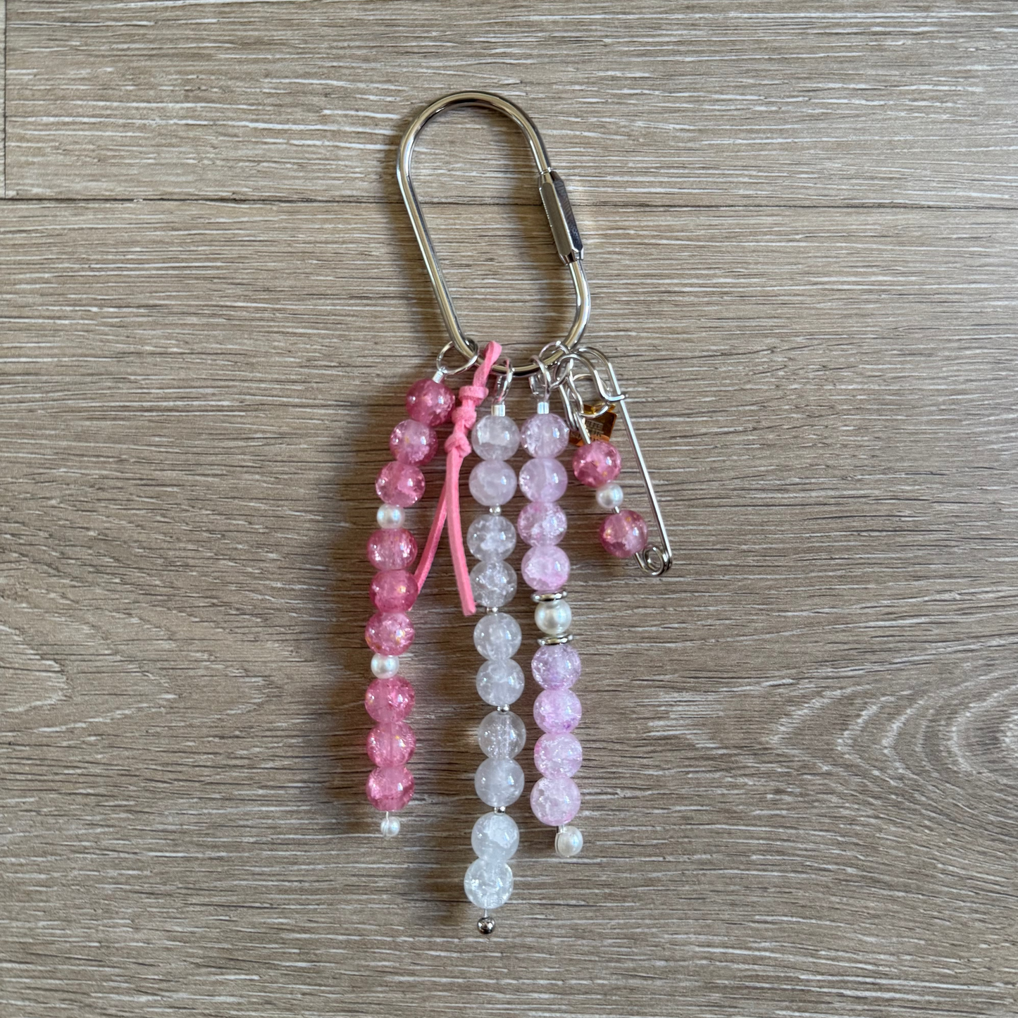 Carry Charm | Rose + Quartz