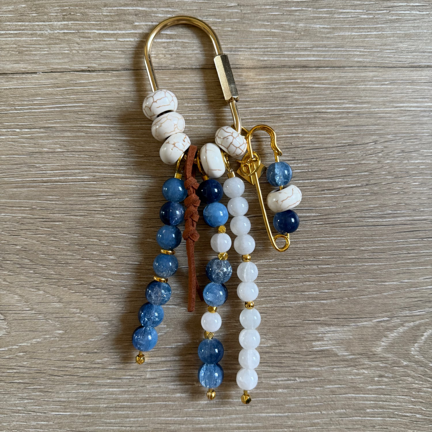 Carry Charm | Denim + Stone