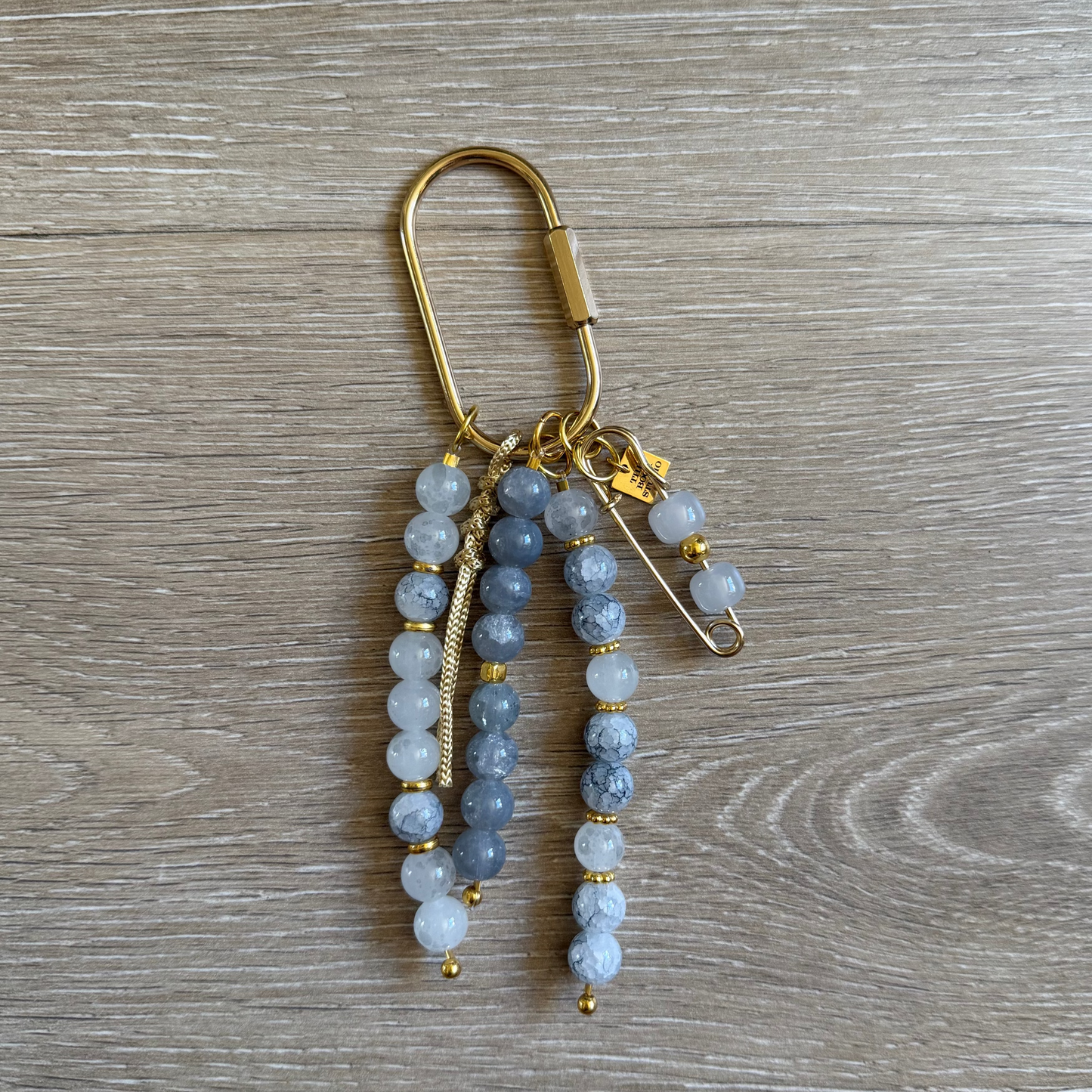 Carry Charm | Slate + Cloud