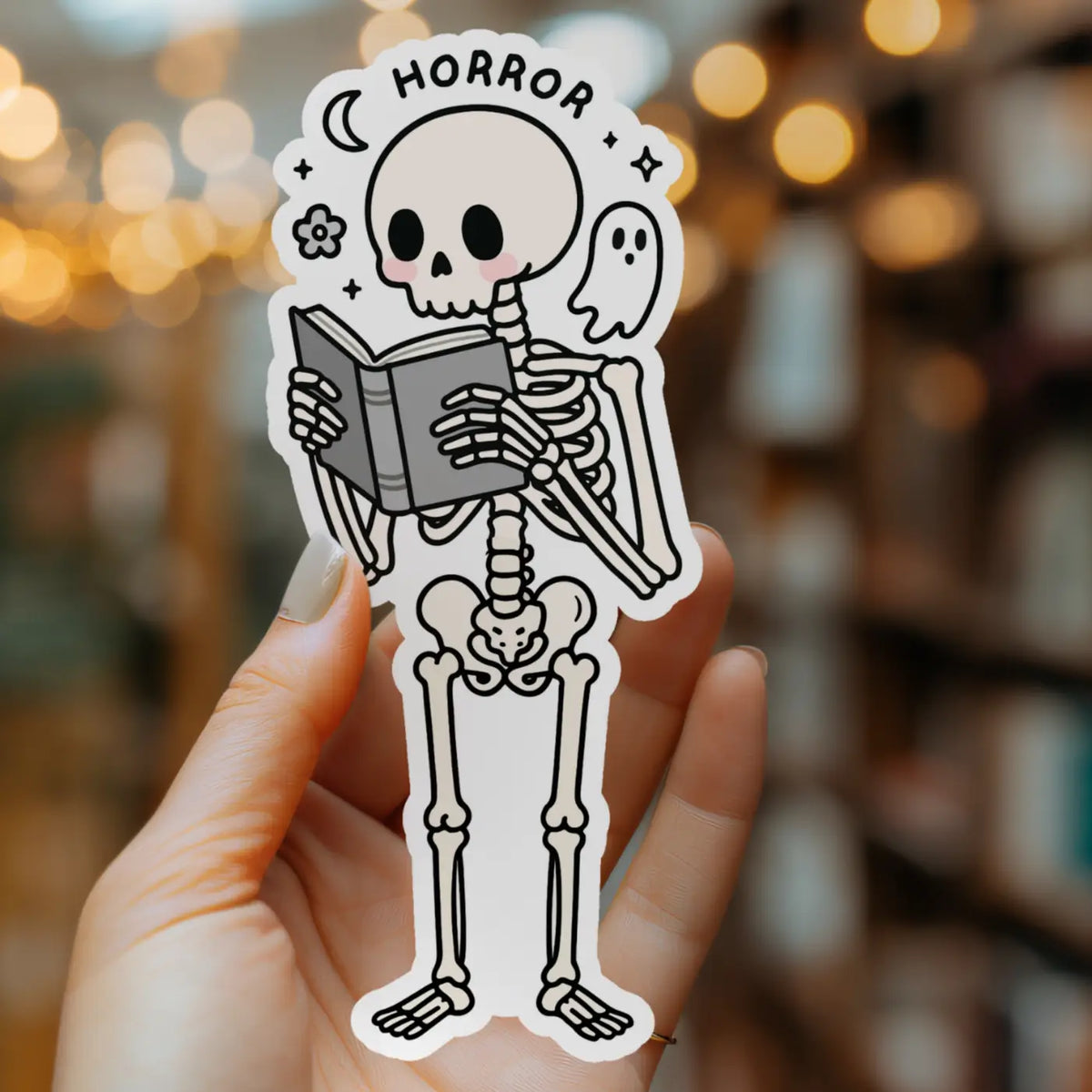 Skeleton Reader Bookmark
