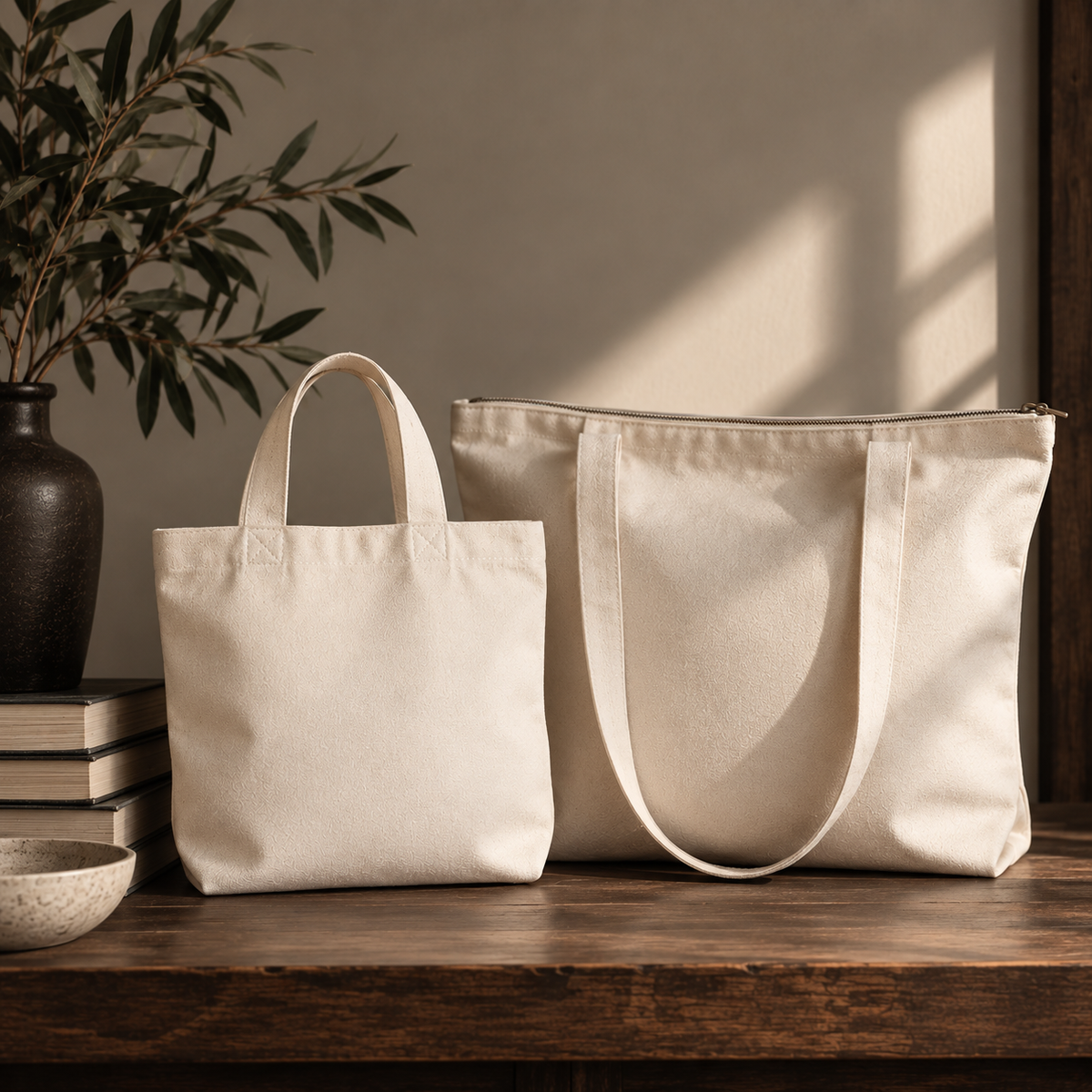 Live Claim | Canvas Tote
