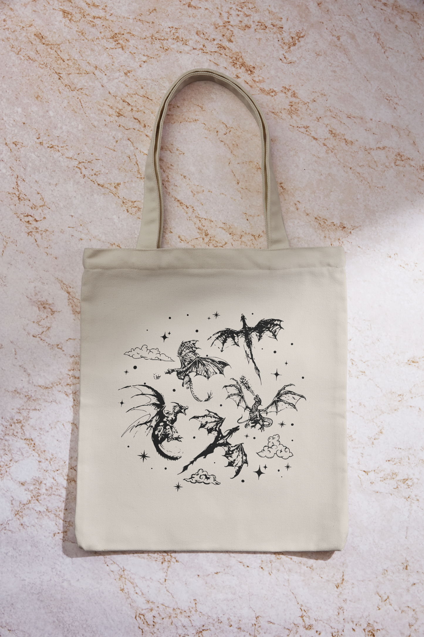 Dragons Canvas Tote