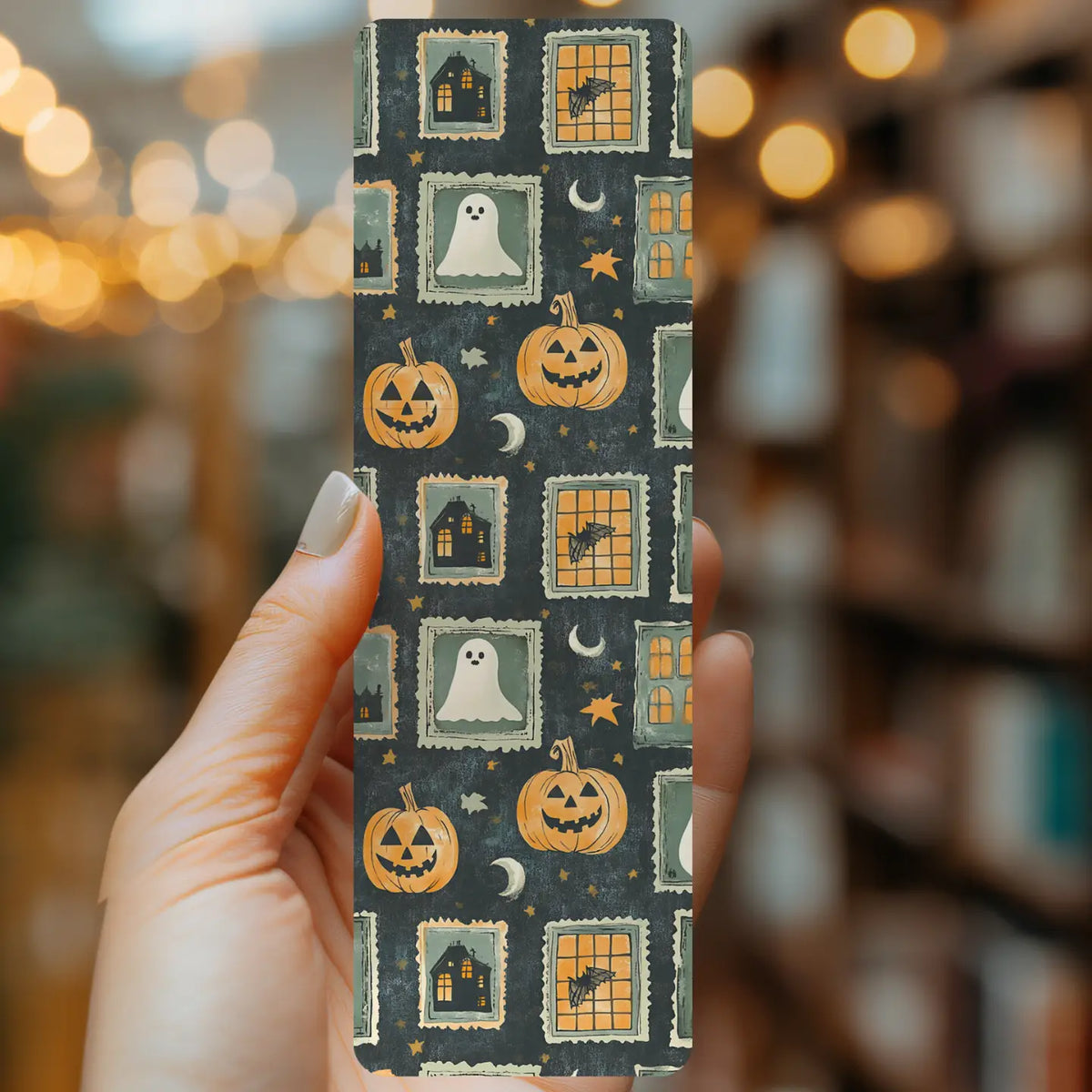 Haunted Stamps Bookmark