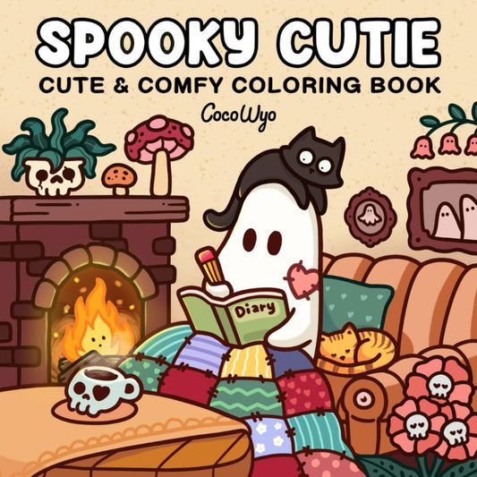 Spooky Cutie Coloring Book