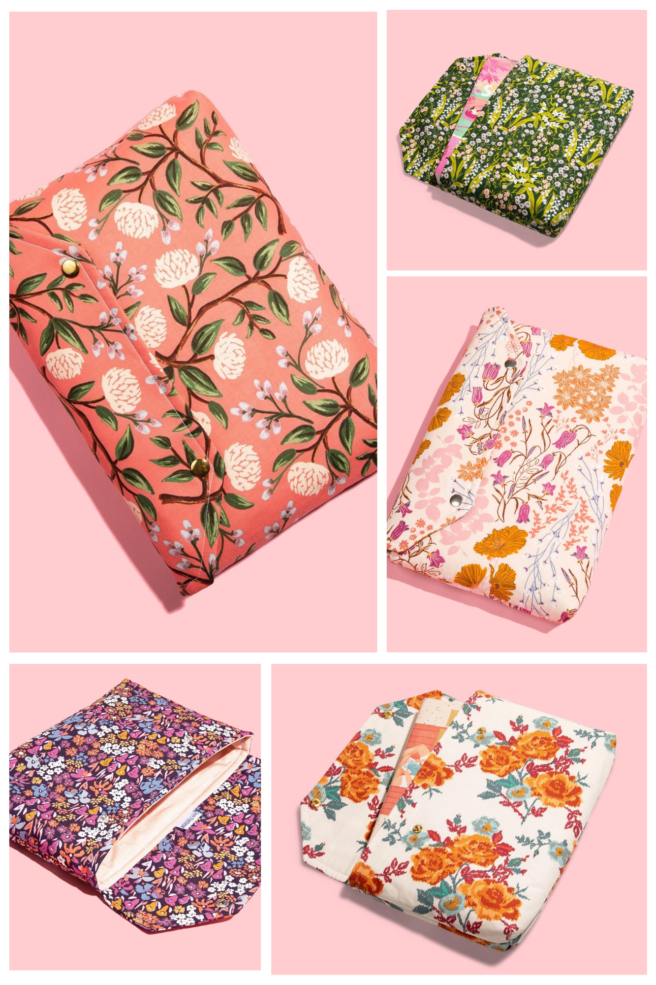 Spring Book Sleeves