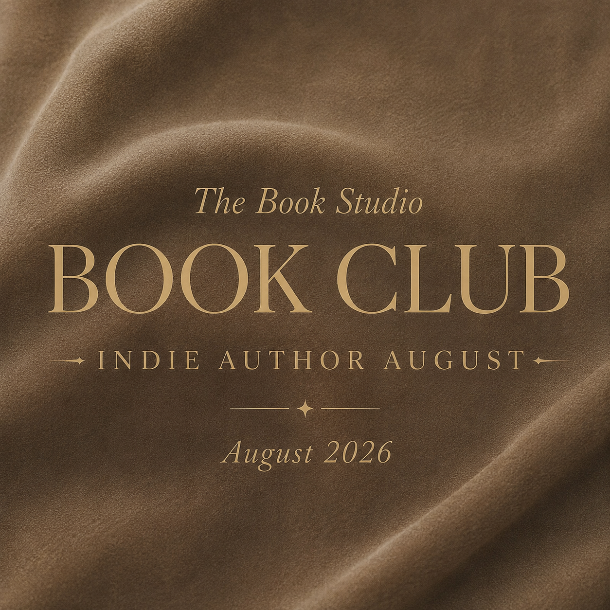The Book Studio Book Club – Indie Author August