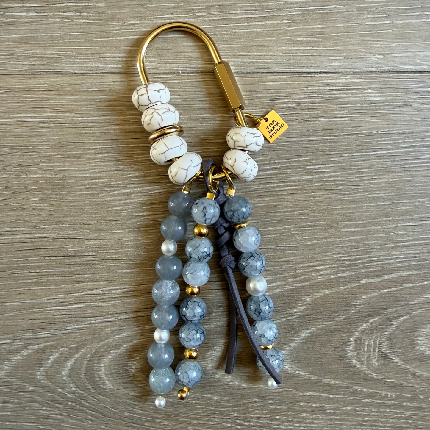 Carry Charm | Stone + Pearl