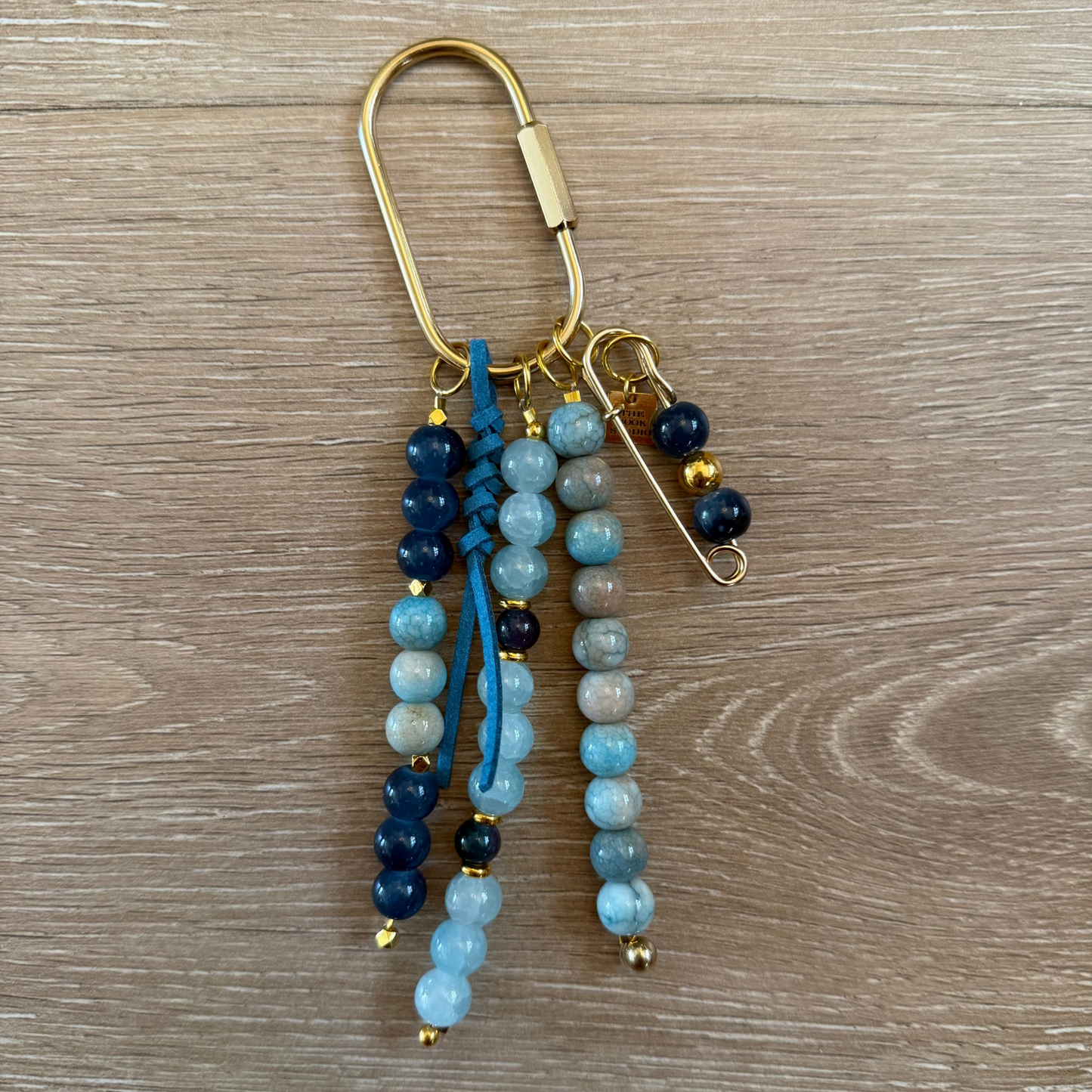 Carry Charm | Navy + Sky