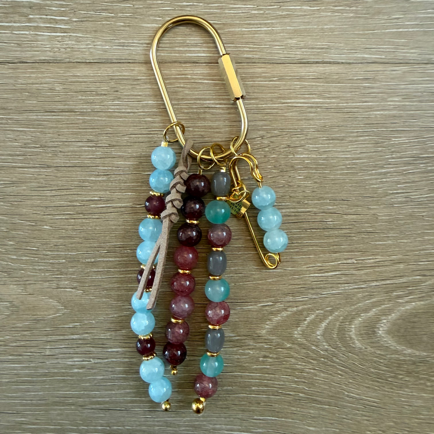 Carry Charm | Aqua + Berry