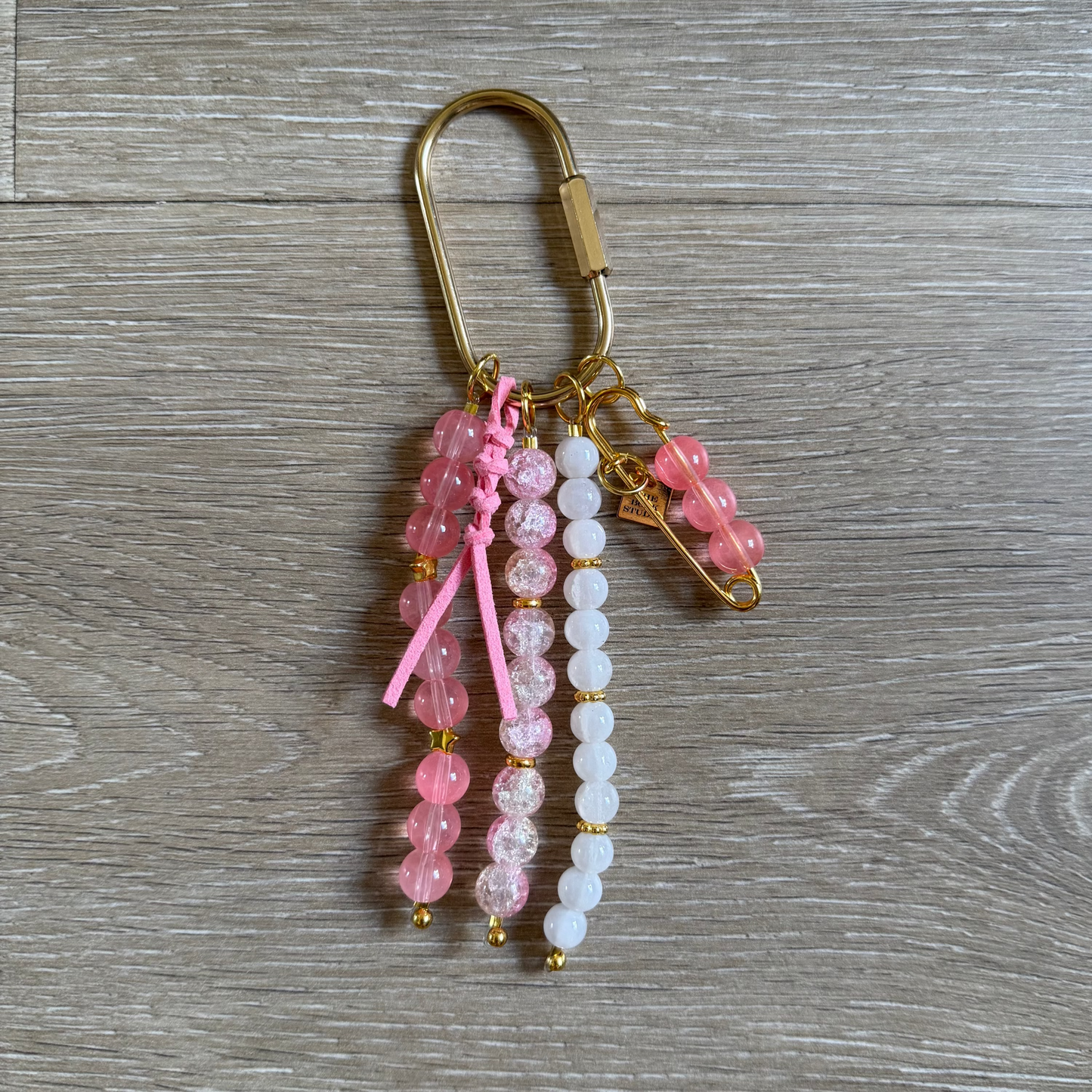 Carry Charm | Petal + Ivory