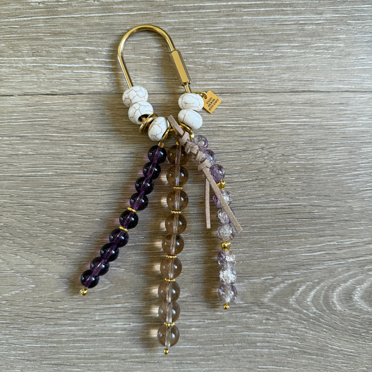 Carry Charm | Plum + Smoke