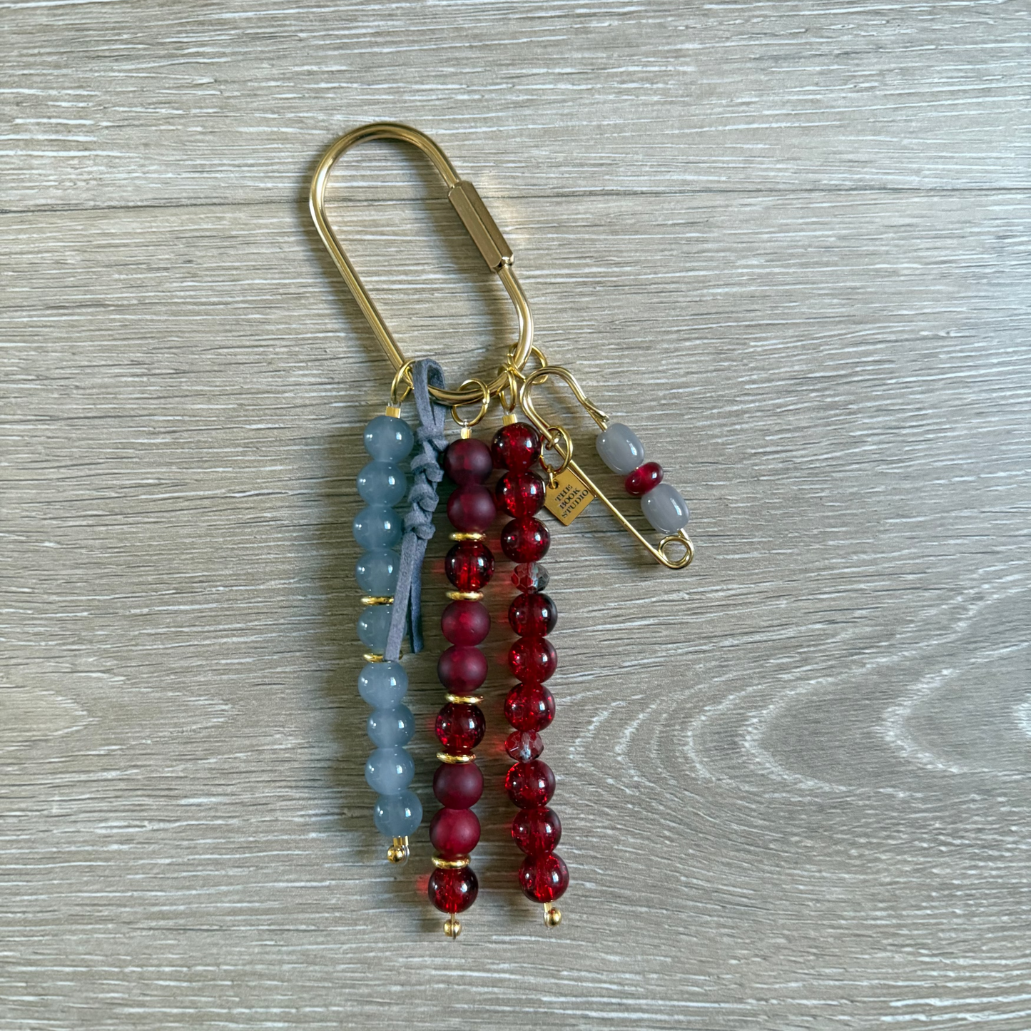 Carry Charm | Crimson + Slate