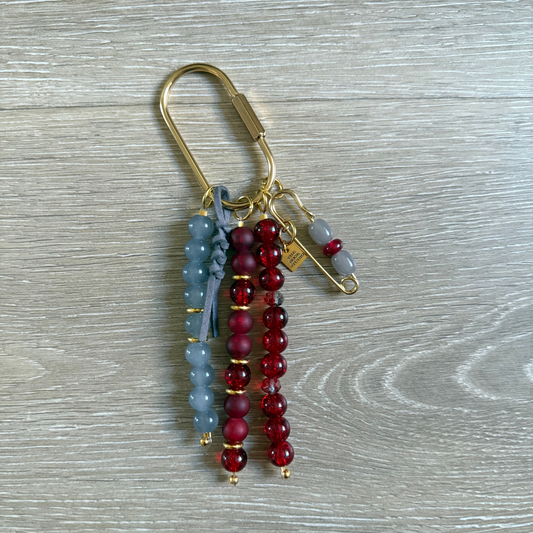 Carry Charm | Crimson + Slate