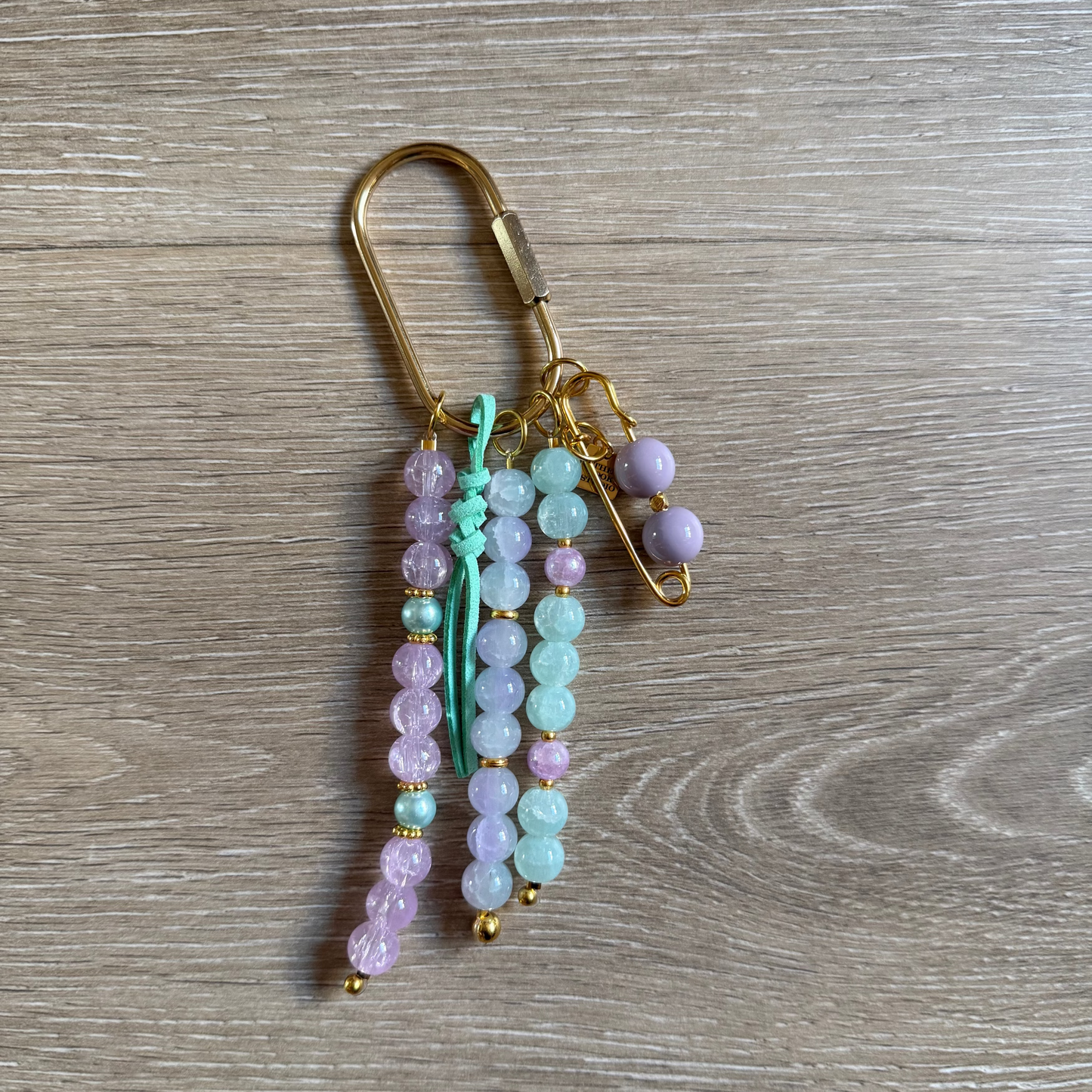 Carry Charm | Seafoam + Lilac