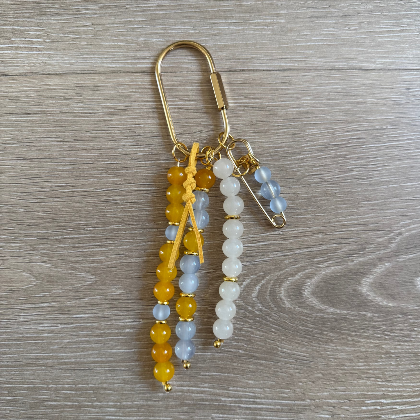Carry Charm | Marigold + Sky