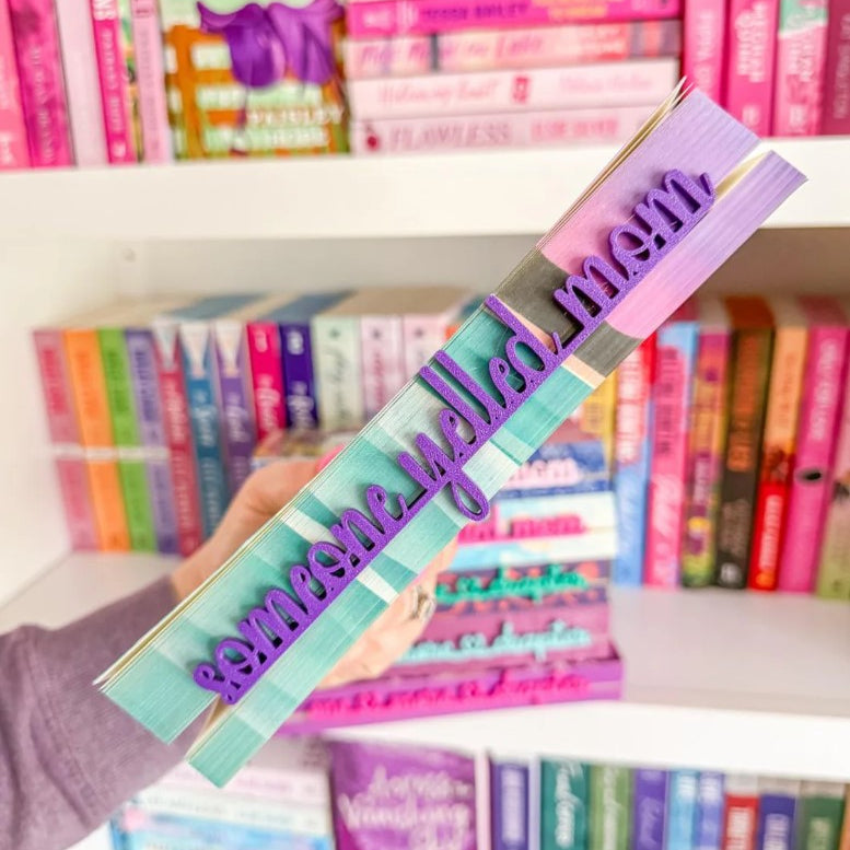 Someone Yelled Mom | Bookmark