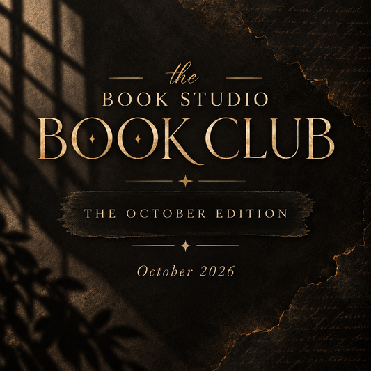 The Book Studio Book Club - The October Edition (October 2026)